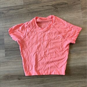 lululemon athletica Pink Short Sleeve Tee